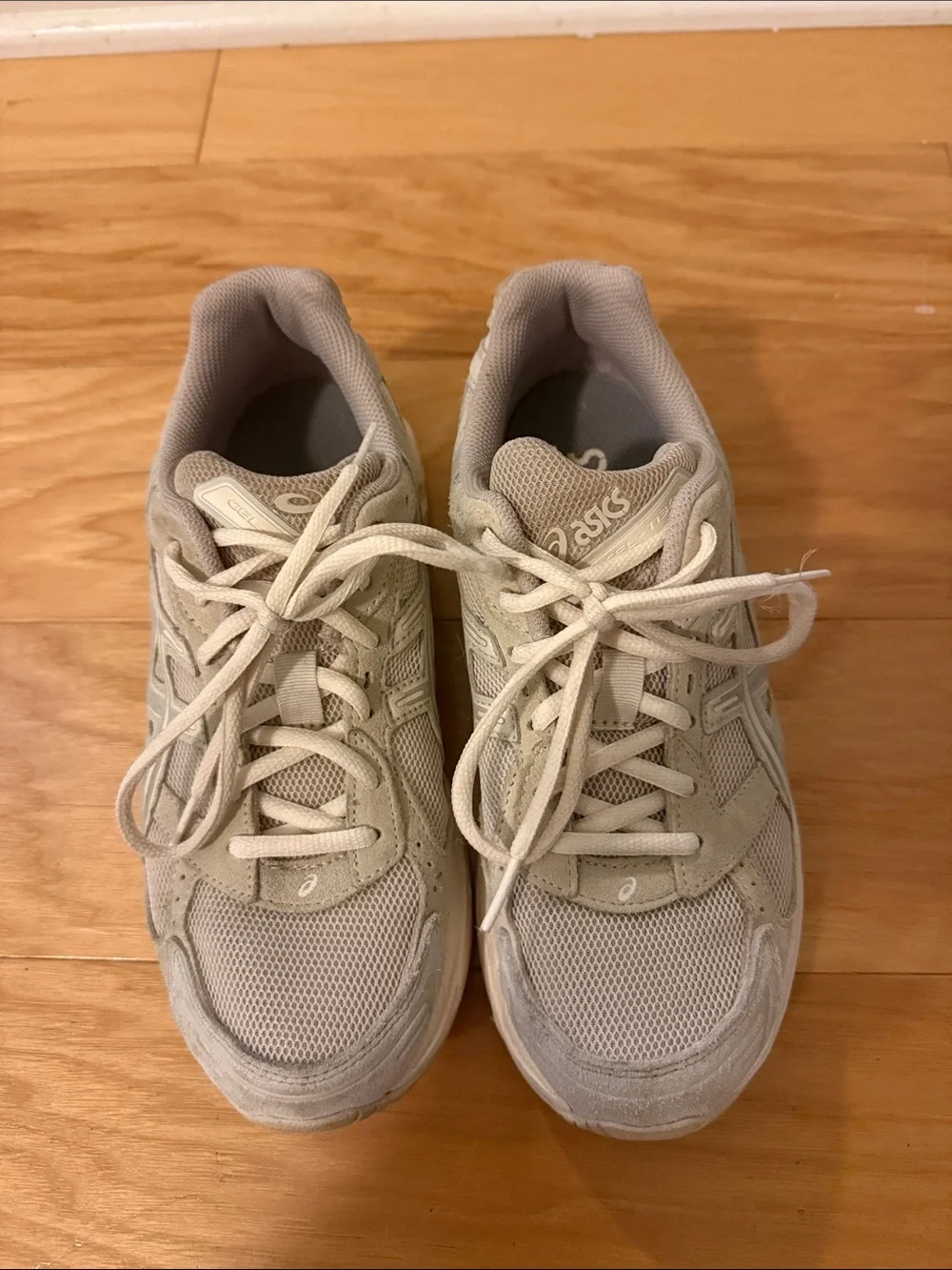 ASICS Women's Athletic Sneakers in Light Tan